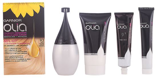 Permanent Hair Dye Olia 9.3 Blonde Extra light Gold Permanent Hair Dye Olia 9.3 Blonde Extra light Gold