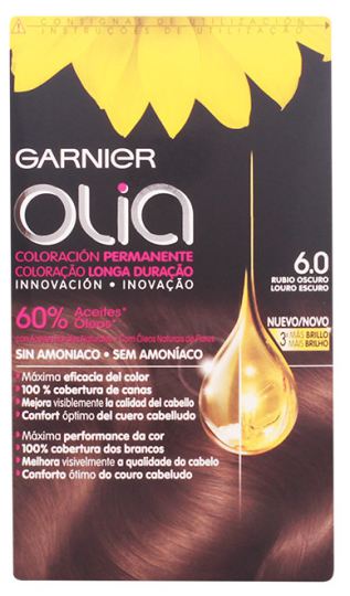 Permanent Hair Dye Olia 6.0 Dark Blonde Permanent Hair Dye Olia 6.0 Dark Blonde