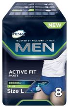 Men's Incontinence Brief Size L 8 uds Men's Incontinence Brief Size L 8 uds