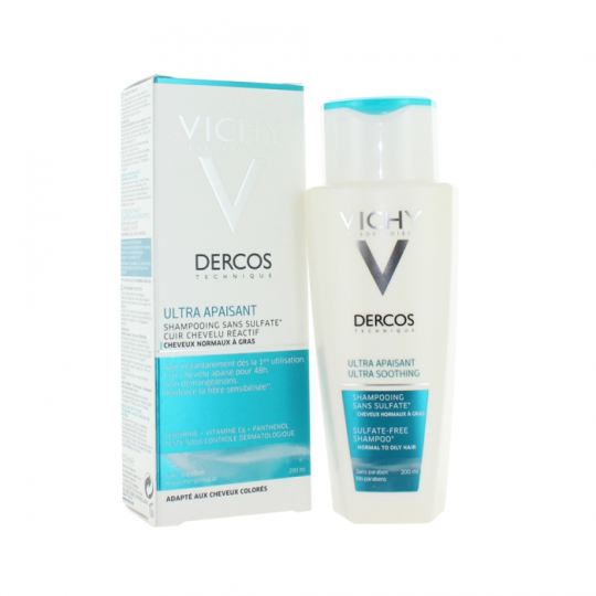 Dercos Ultra Soothing Shampoo 200 ml Dercos Ultra Soothing Shampoo 200 ml
