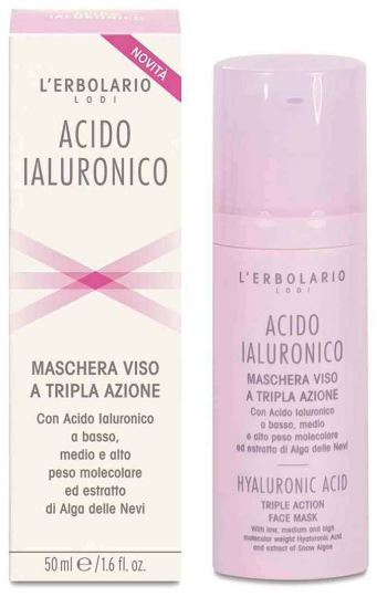 Triple Action Hyaluronic Acid Facial Mask 50 ml Triple Action Hyaluronic Acid Facial Mask 50 ml