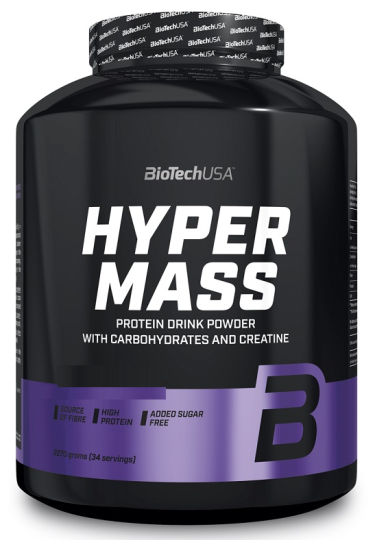 BiotechUSA Hyper Mass Strawberry 2270 gr