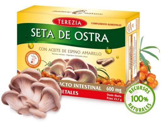 Terezia Sea Buckthorn Oyster Mushroom 60 Capsules