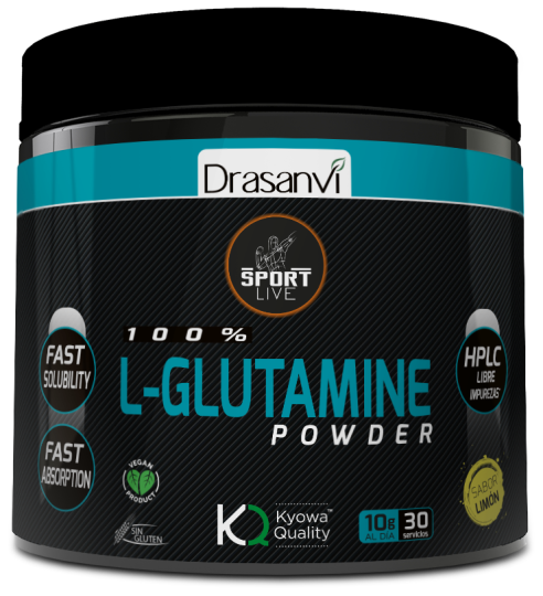 L-Glutamine Lemon Flavor Sport live 300 gr L-Glutamine Lemon Flavor Sport live 300 gr