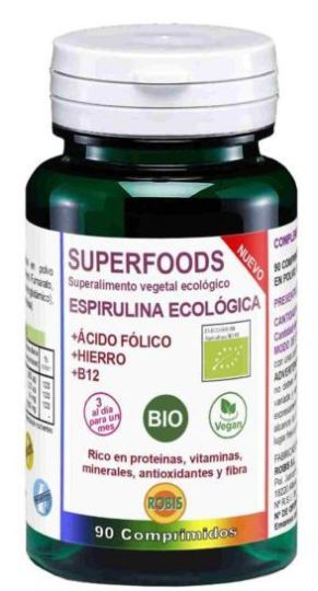 Spirulina Eco+Folic Acid Bio 90 Tablets Spirulina Eco+Folic Acid Bio 90 Tablets