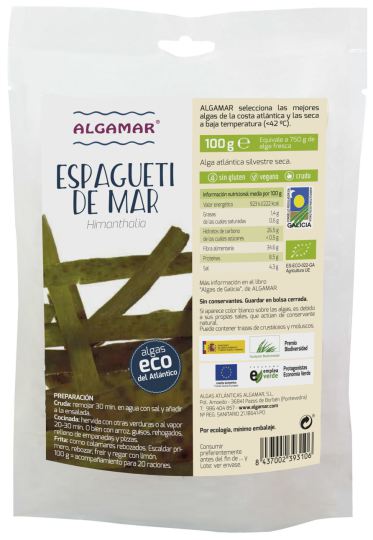 Sea Spaghetti Seaweed 100 gr Sea Spaghetti Seaweed 100 gr