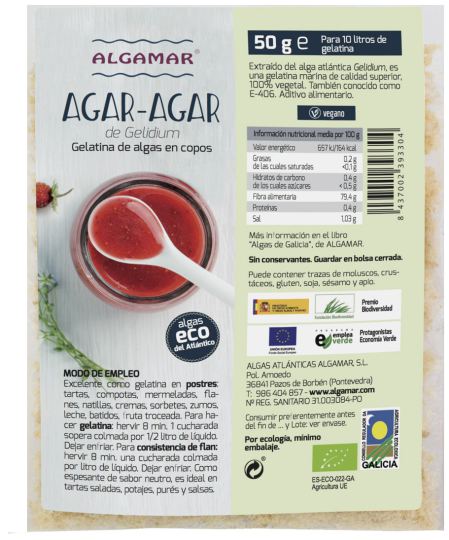 Agar Flakes 50gr Agar Flakes 50gr