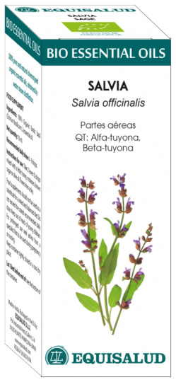 Bio Essential Oil Salvia 10 ml Qt: Alpha-Thujone, Be Bio Essential Oil Salvia 10 ml Qt: Alpha-Thujone, Be