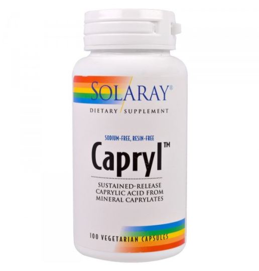 Capryl 100 Vegetable Capsules Capryl 100 Vegetable Capsules