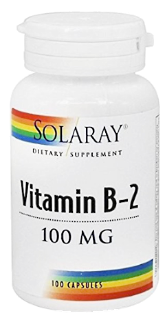 Vitamin B2 100 Vegetable Capsules 100 mg Vitamin B2 100 Vegetable Capsules 100 mg