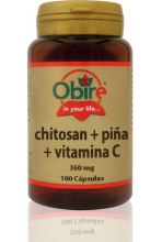 Chitosan + Pineapple + Vitamin C 100 Capsules Chitosan + Pineapple + Vitamin C 100 Capsules