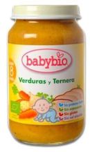 Vegetables And Veal Babybio Potito 200 G Vegetables And Veal Babybio Potito 200 G