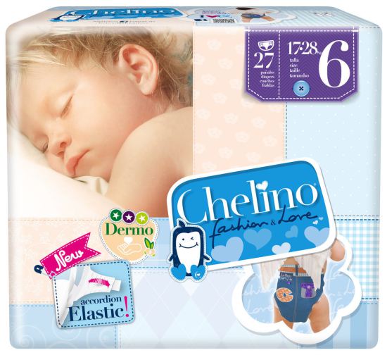 Diapers Fashion and Love Junior Size 6 from 17 to 28 kg 27 Units Diapers Fashion and Love Junior Size 6 from 17 to 28 kg 27 Units