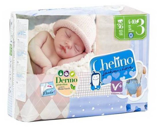 Fashion and Love Diaper Lying Size 3 36 uds Fashion and Love Diaper Lying Size 3 36 uds