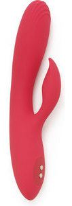 Intense Pink Silicone Vibrating Bunny Intense Pink Silicone Vibrating Bunny