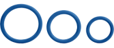 Tri Rings Blue Tri Rings Blue