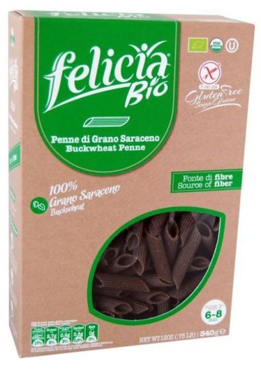 Penne Rigate Pasta Saracen grain 340 gr Penne Rigate Pasta Saracen grain 340 gr