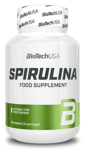 BiotechUSA Spirulina 100 tablets