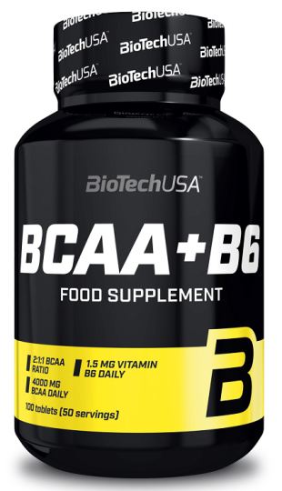BiotechUSA BCAA + B6 100 tablets