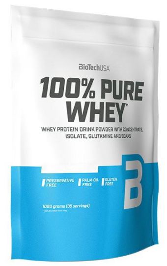 BiotechUSA 100% Pure Whey Protein 1000 gr