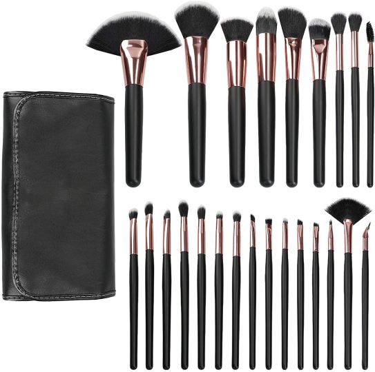 Black Makeup Brushes Set 24 pieces Black Makeup Brushes Set 24 pieces